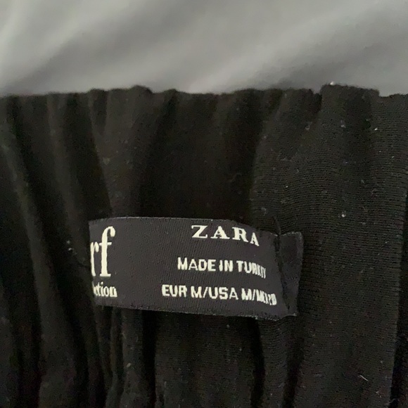 Zara wide-leg black dress pants - Picture 3 of 3